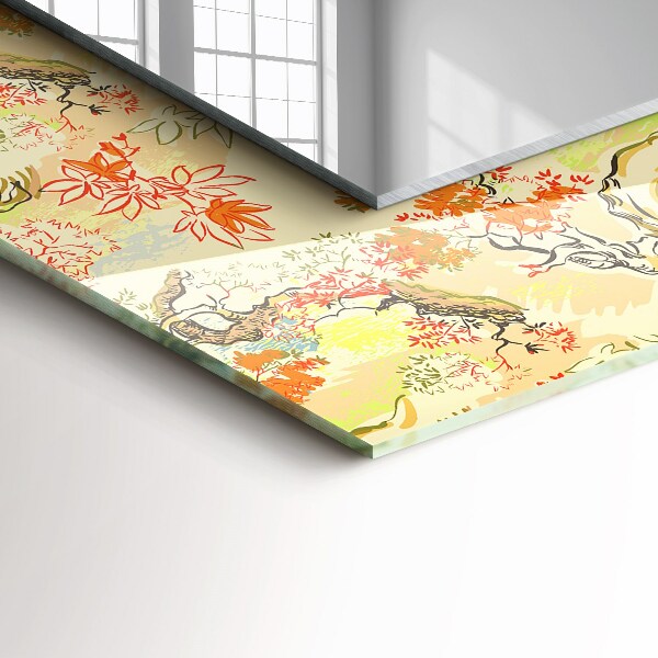 Specchio decoro Giardino giapponese