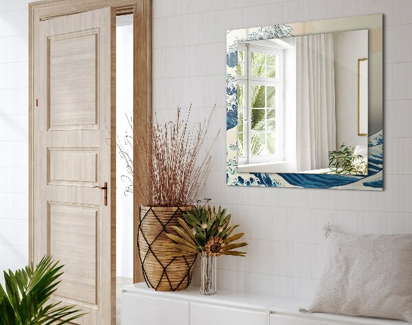 Specchio decoro Grande onda a Kanagawa