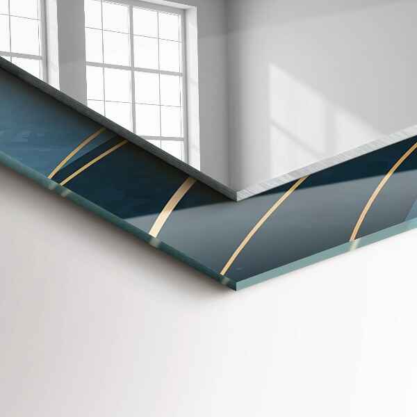 Specchio decoro Linee astratte