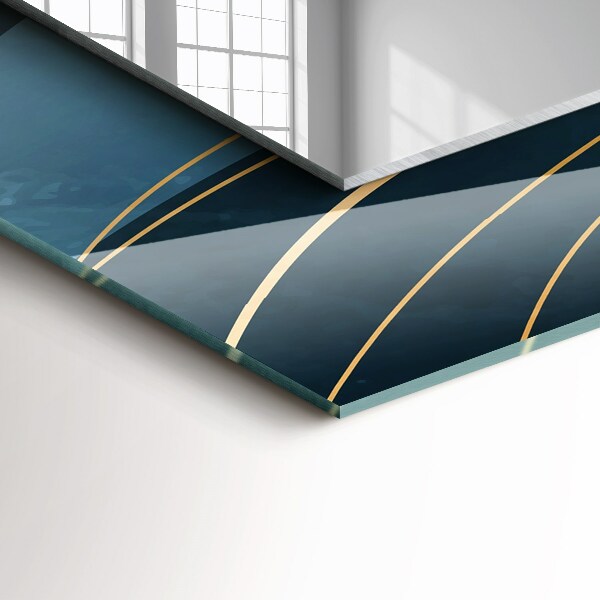 Specchio decoro Linee astratte