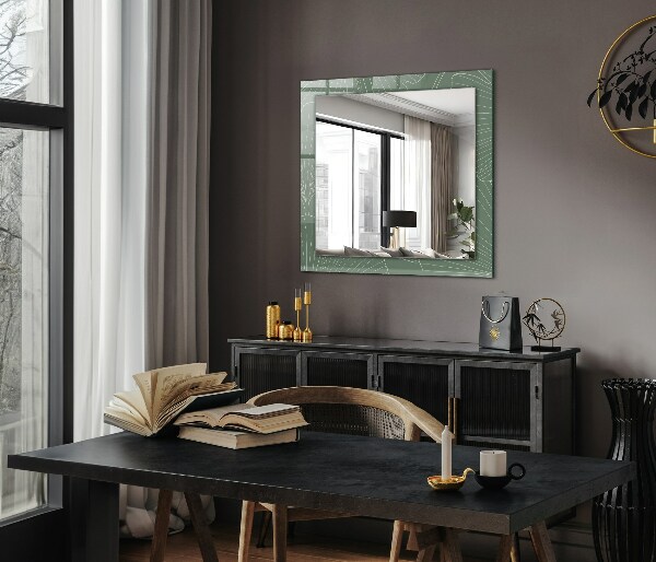 Specchio decoro Foglie di ginkgo
