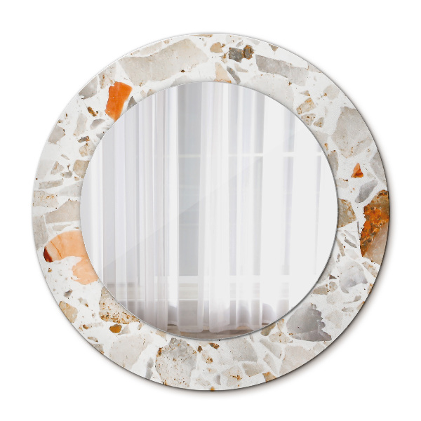 Specchio tondo decoro Background lastrico