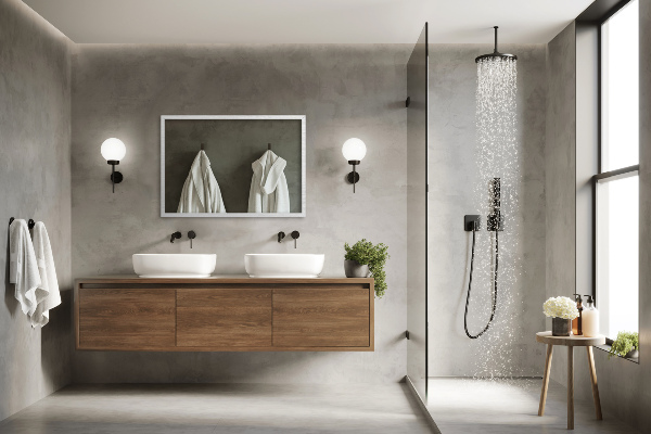 Specchiera rettangolare soggiorno con cornice bianca 80x60 cm