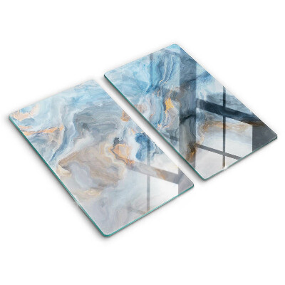 Copertura piano cottura Trama di marmo