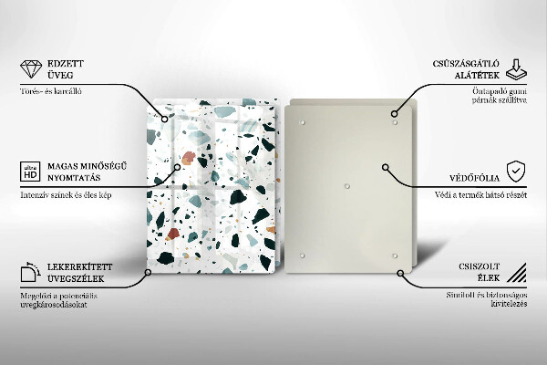 Copri piano cottura in vetro Gres chiaro