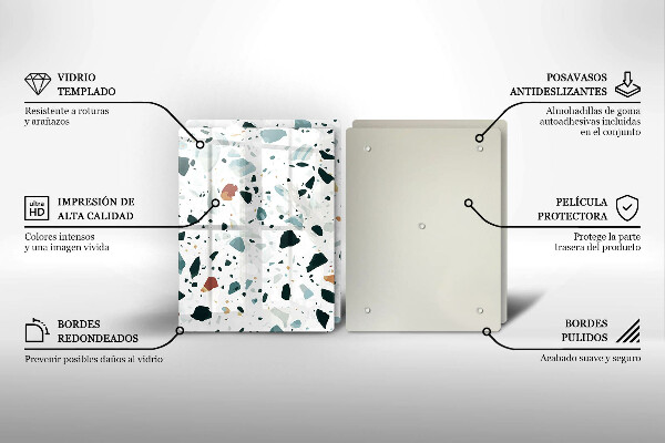 Copri piano cottura in vetro Gres chiaro