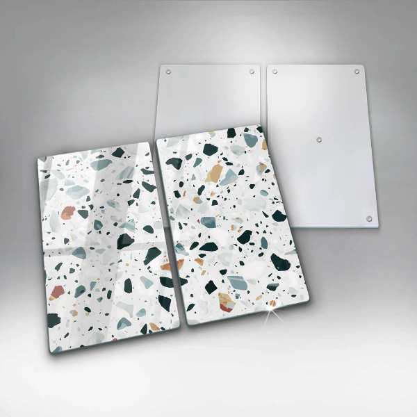 Copri piano cottura in vetro Gres chiaro