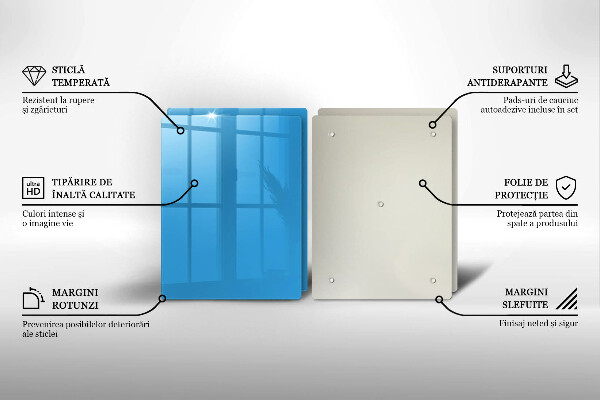 Copri piano cottura Colore blu