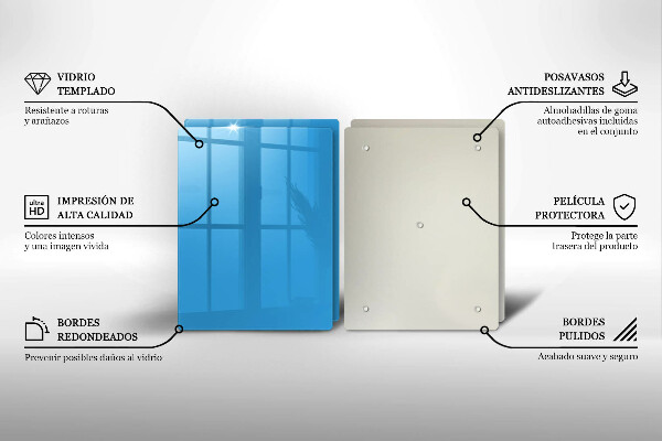 Copri piano cottura Colore blu