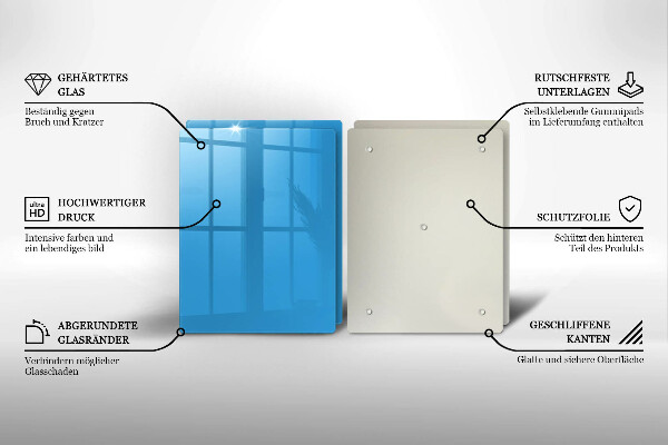 Copri piano cottura Colore blu