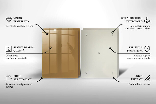 Copri piano cottura Colore beige