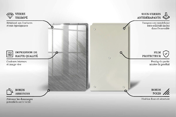 Copertura piano cottura Sfondo con struttura in metallo