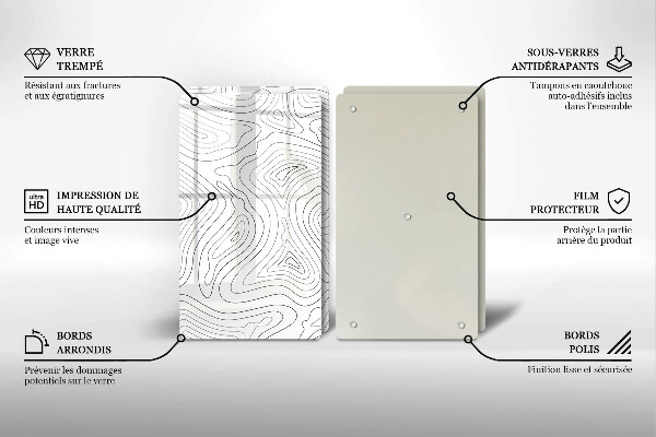 Copertura piano cottura Forme astratte