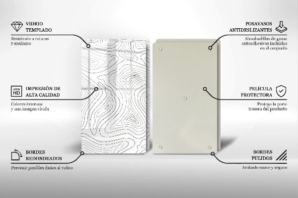 Copertura piano cottura Forme astratte