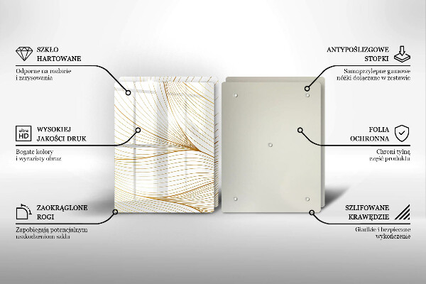 Copertura piano cottura Modello di linee moderne