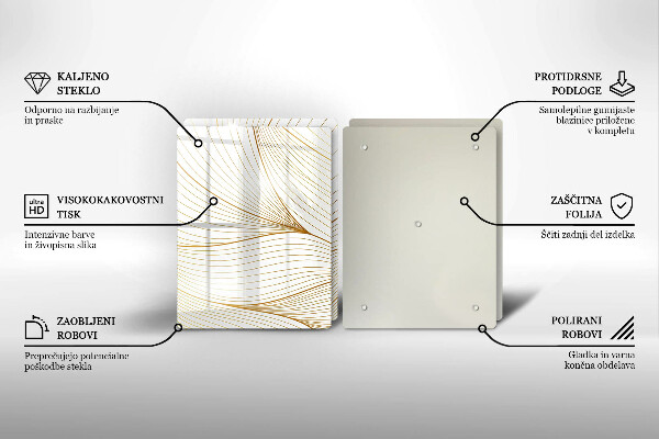 Copertura piano cottura Modello di linee moderne