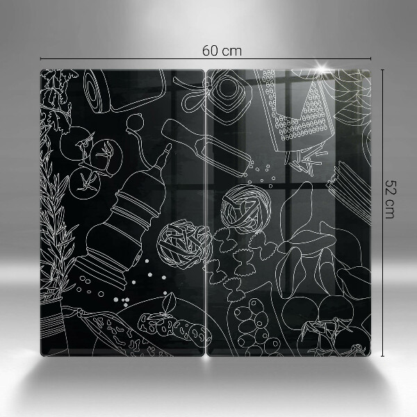 Copri piano cottura in vetro Accessori per la cucina