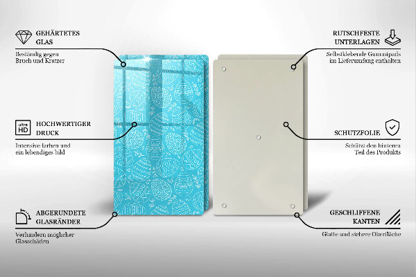 Copri piano cottura in vetro Tema pasquale