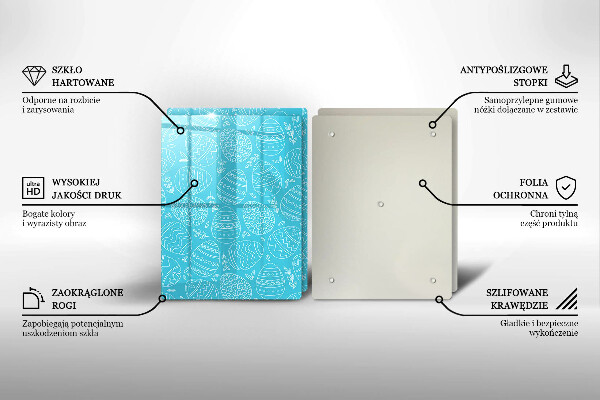 Copri piano cottura in vetro Tema pasquale