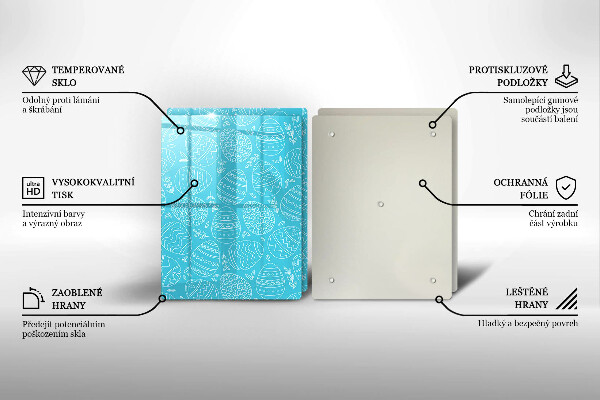 Copri piano cottura in vetro Tema pasquale