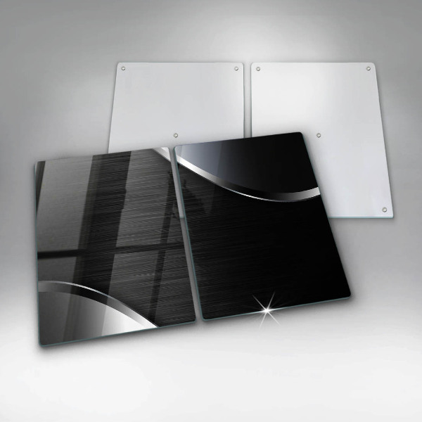 Copertura piano cottura Astrazione del metallo