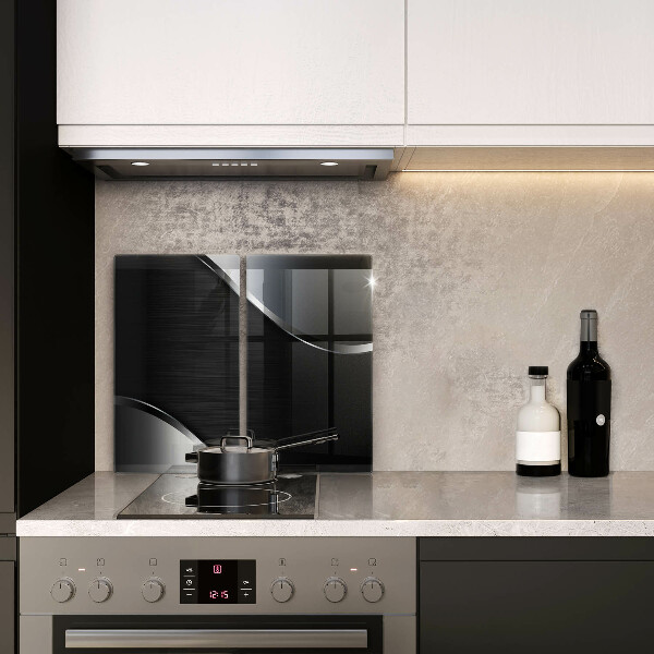 Copertura piano cottura Astrazione del metallo