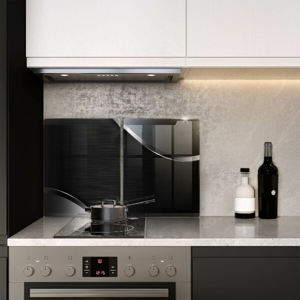 Copertura piano cottura Astrazione del metallo