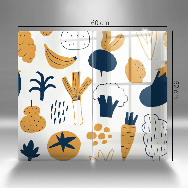 Copertura piano cottura Illustrazione del cibo