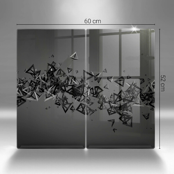 Copertura piano cottura Forme astratte 3D