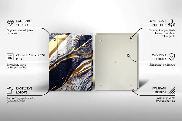 Copri piano cottura Astrazione colorata