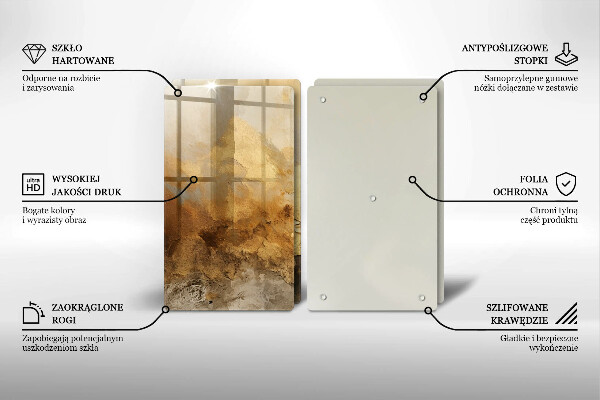 Copri piano cottura Trama ricca