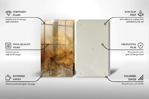 Copri piano cottura Trama ricca