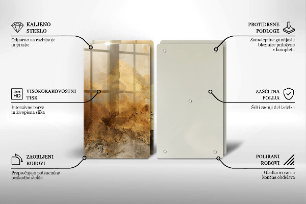 Copri piano cottura Trama ricca