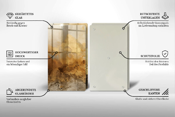 Copri piano cottura Trama ricca