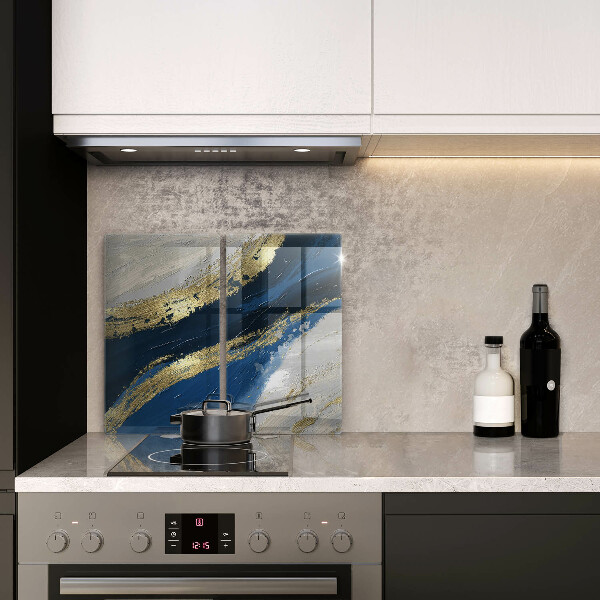 Copri piano cottura Texture con oro