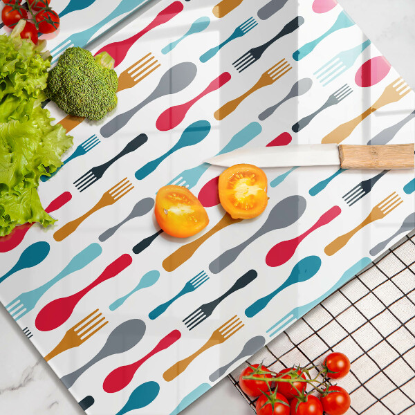 Copri piano cottura Illustrazione del cucchiaio