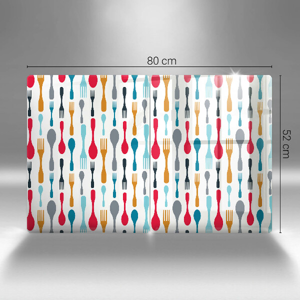 Copri piano cottura Illustrazione del cucchiaio