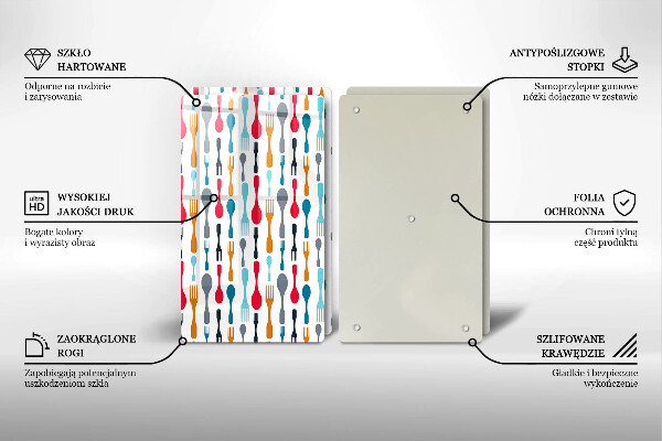 Copri piano cottura Illustrazione del cucchiaio