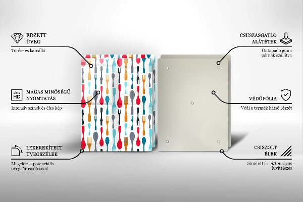 Copri piano cottura Illustrazione del cucchiaio