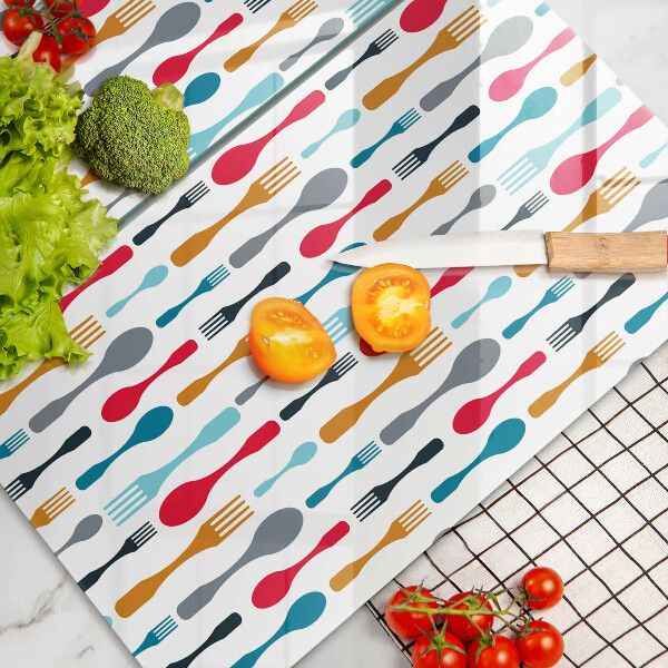 Copri piano cottura Illustrazione del cucchiaio