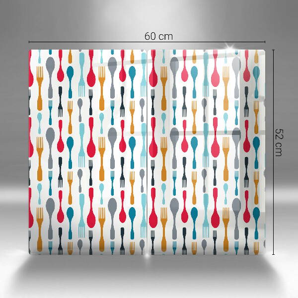 Copri piano cottura Illustrazione del cucchiaio