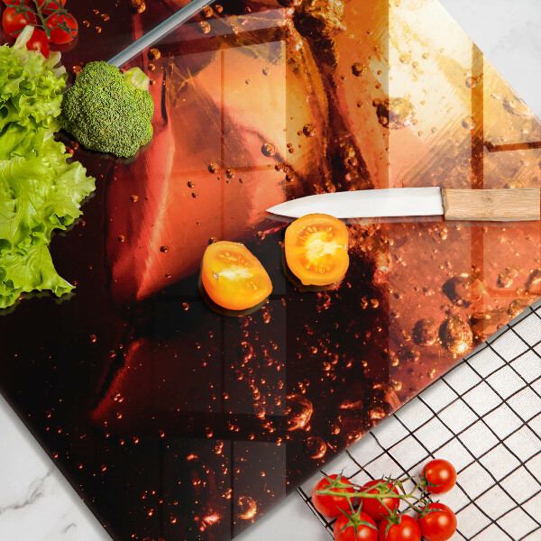 Copri piano cottura Bevanda alla cola con ghiaccio