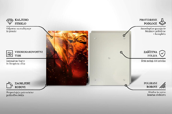 Copri piano cottura Bevanda alla cola con ghiaccio