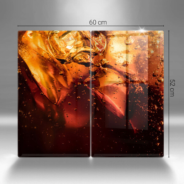 Copri piano cottura Bevanda alla cola con ghiaccio