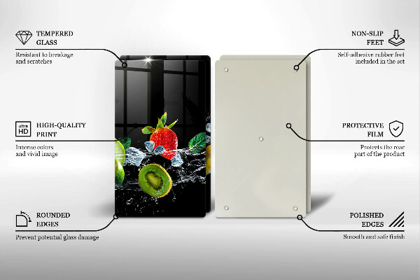 Copri piano cottura Frutta in acqua