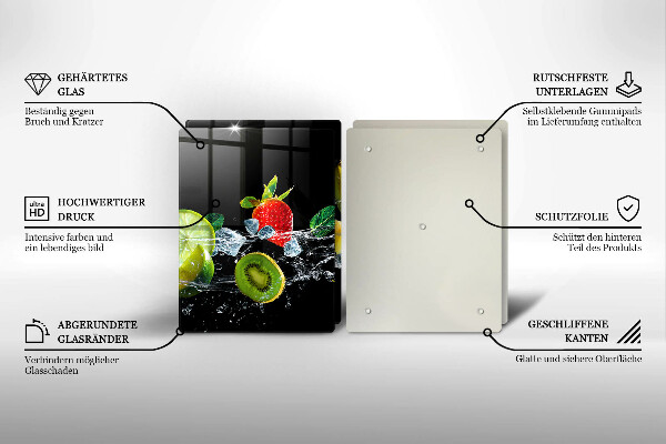 Copri piano cottura Frutta in acqua