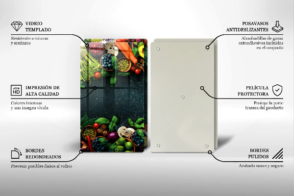 Copri piano cottura Verdure fresche