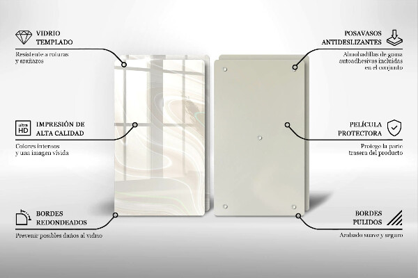 Copri piano cottura Consistenza cremosa