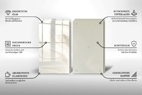 Copri piano cottura Consistenza cremosa