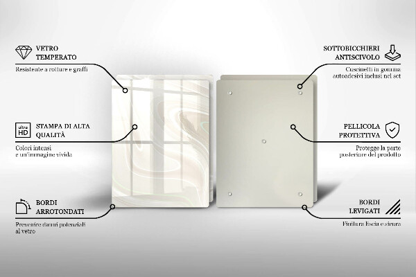 Copri piano cottura Consistenza cremosa